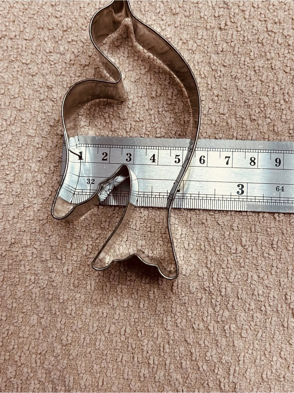 Metal Cookie Cutters Lot of 4 Christian Theme Cross x2 Dove Church